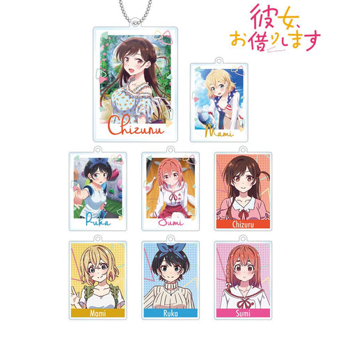 『彼女、お借りします』トレーディングアクリルキーホルダー(単位/BOX)【202508再販】